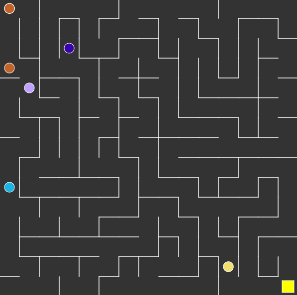 Live Maze Game